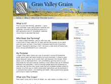 Tablet Screenshot of grassvalleygrains.com